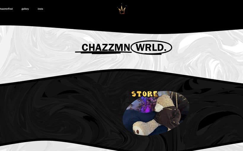 CHAZZMN clothing brand website